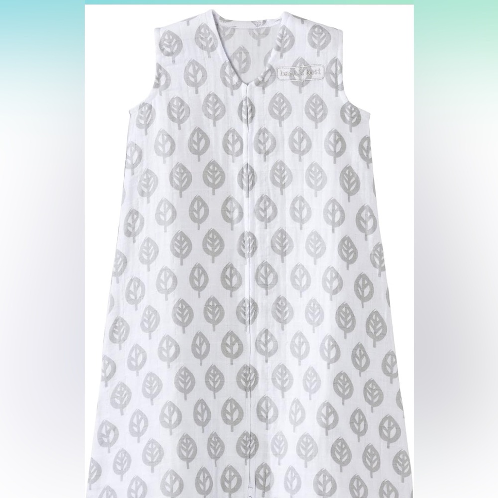 HALO Sleepsack, 100% Cotton Muslin Swaddle Transition Sleeping Bag, TOG 0.5